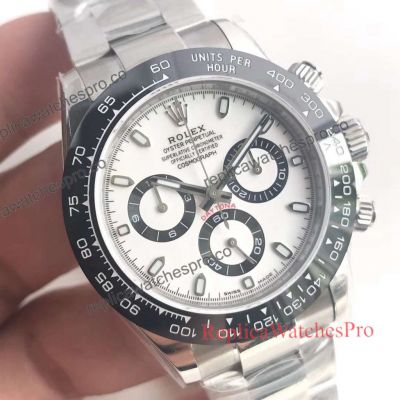 Newest NooB Factory Rolex Daytona Watches - Replica Daytona White Face Watch